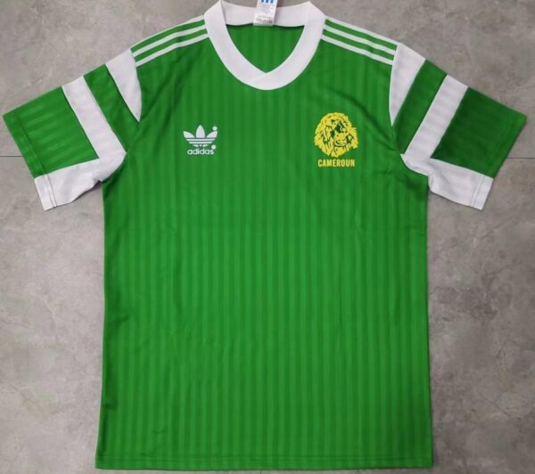 Cameroon retro football shirt World Cup 1990