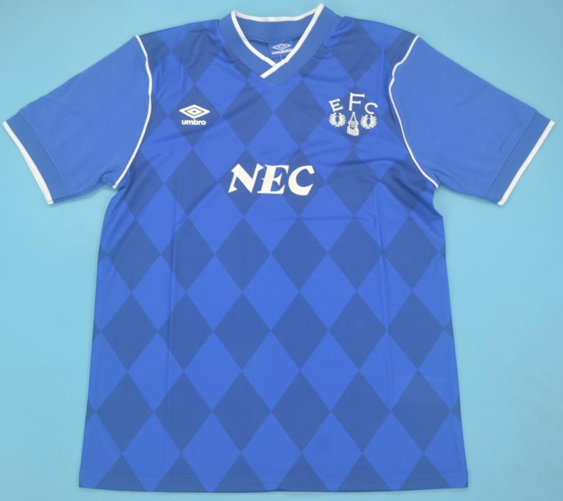 Everton 1987 football shirt