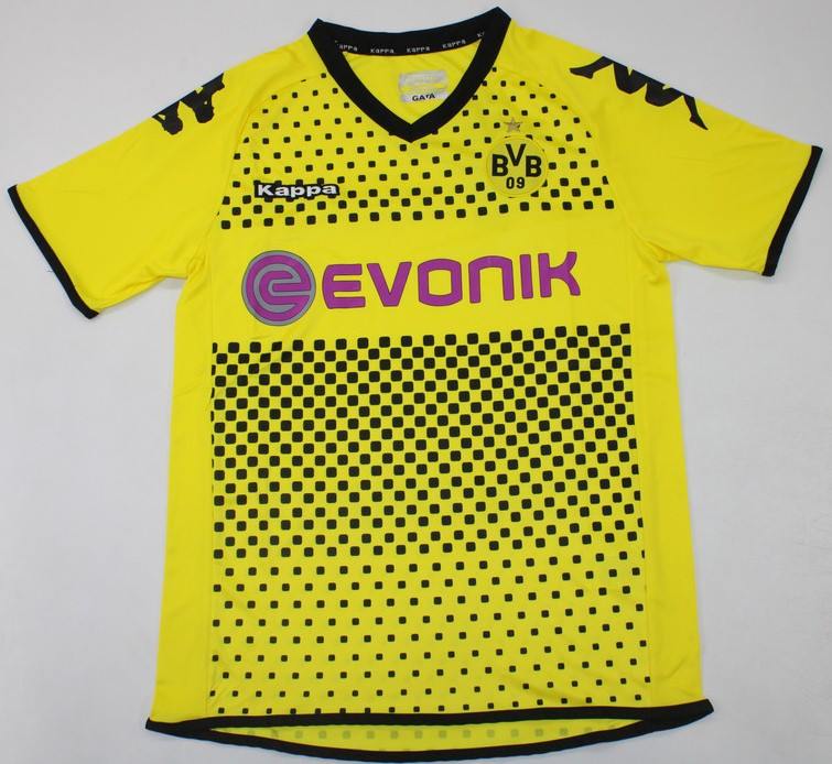 Borussia Dortmund retro soccer jersey 2011-2012