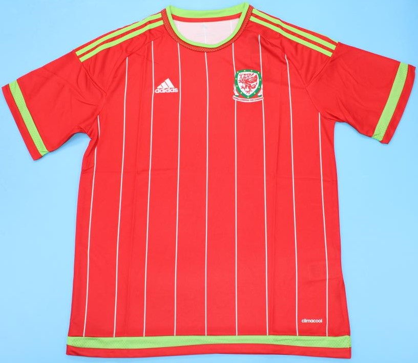 Wales retro soccer jersey Euro 2016