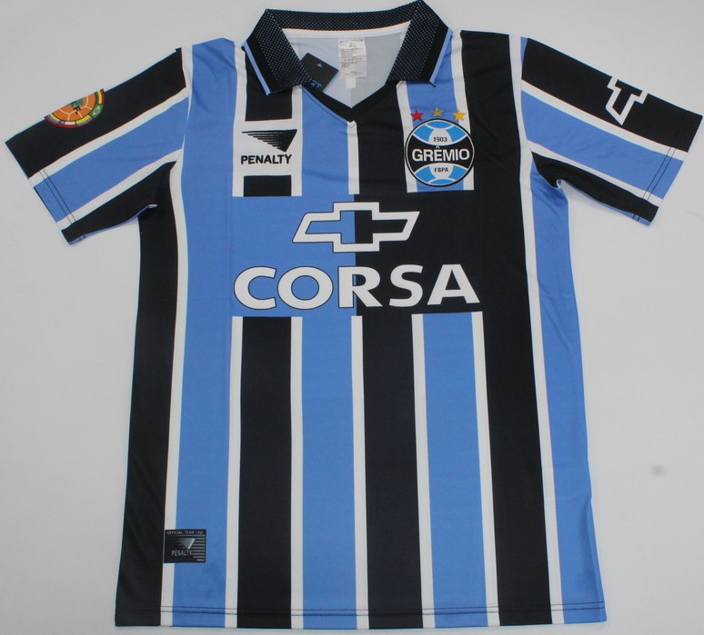 Gremio Porto Alegre retro soccer jersey 1998-1999