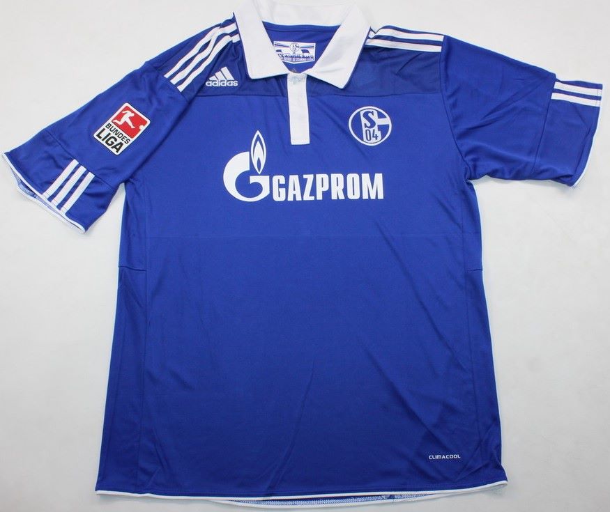 Schalke 04 retro football shirt 2011-2012