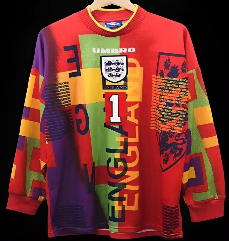 England Goalkeeper jersey Euro 96