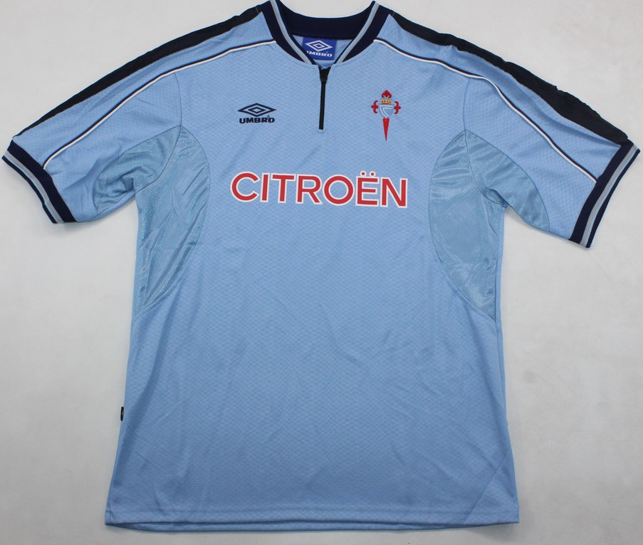 Celta Vigo retro soccer jersey 1999-2000