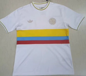 Colombia centenary football jersey 2024