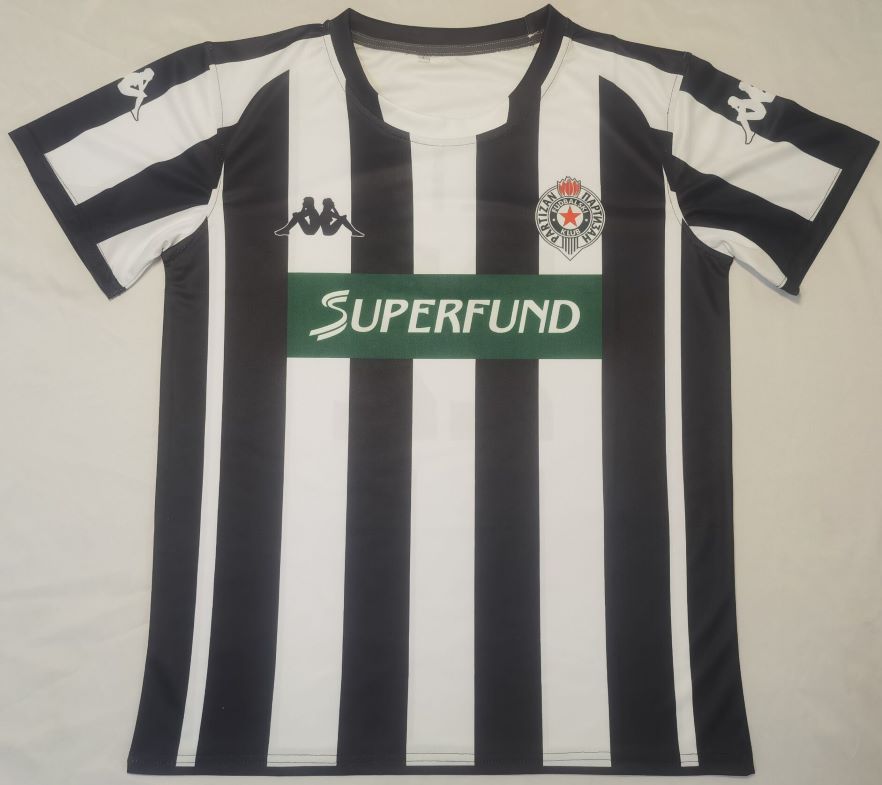 Partizan Belgrade 2003-2004 retro jersey