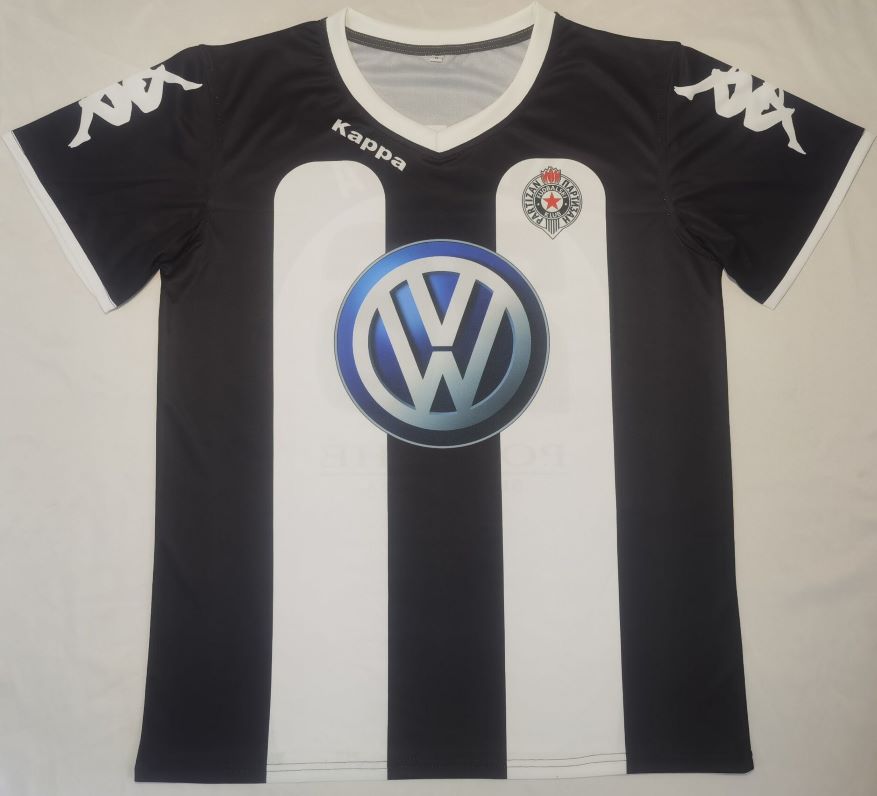 Partizan Belgrade retro jersey 2008-2009