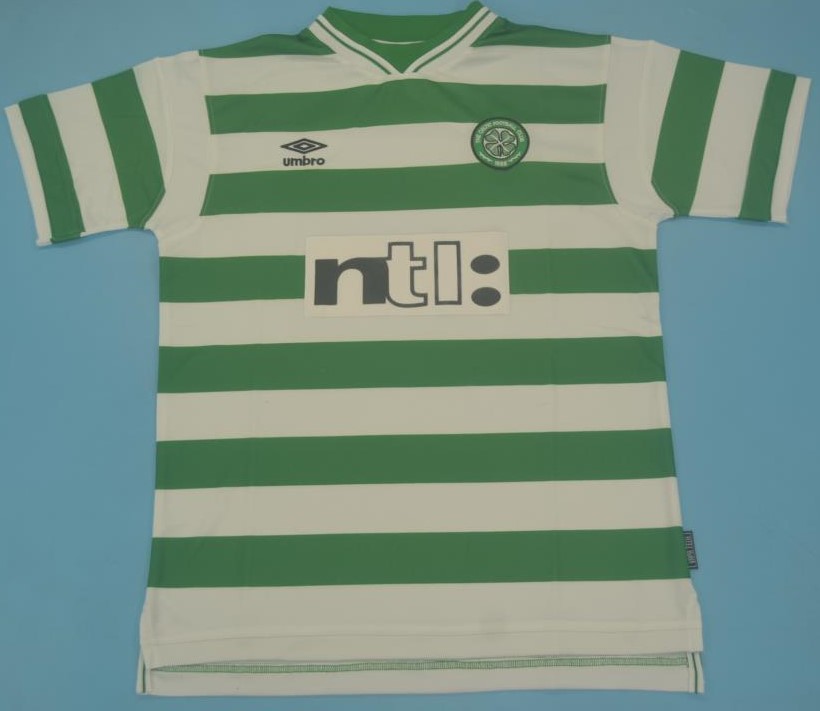 Celtic Glasgow 1999-2000 football shirt