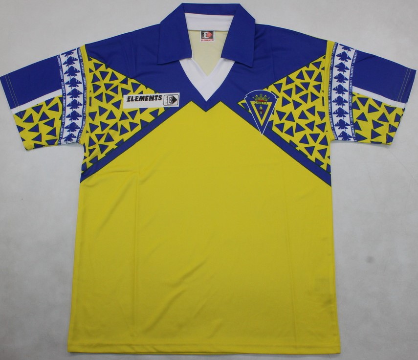 Cadiz CF 1991-1992 football jersey