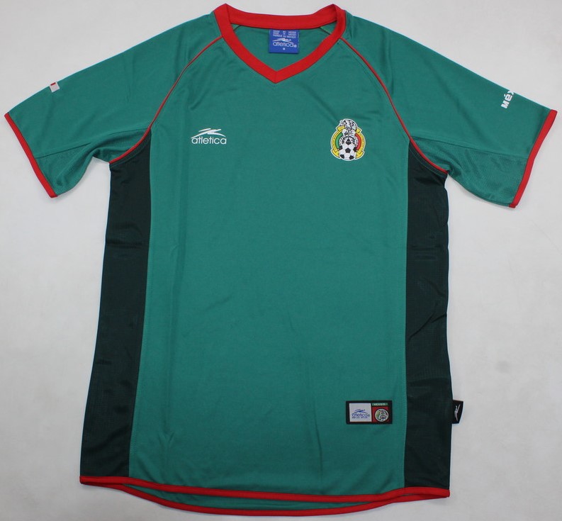 Mexico World Cup 2002 football shirt