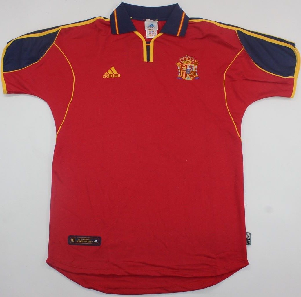 Spain national team jersey Euro 2000