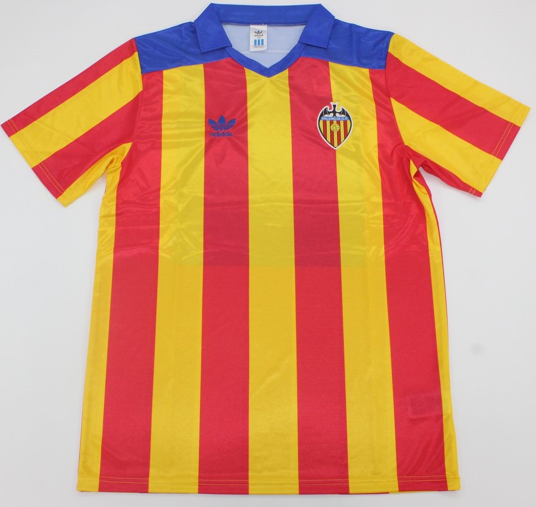 Valencia CF away soccer jersey 1980-1981