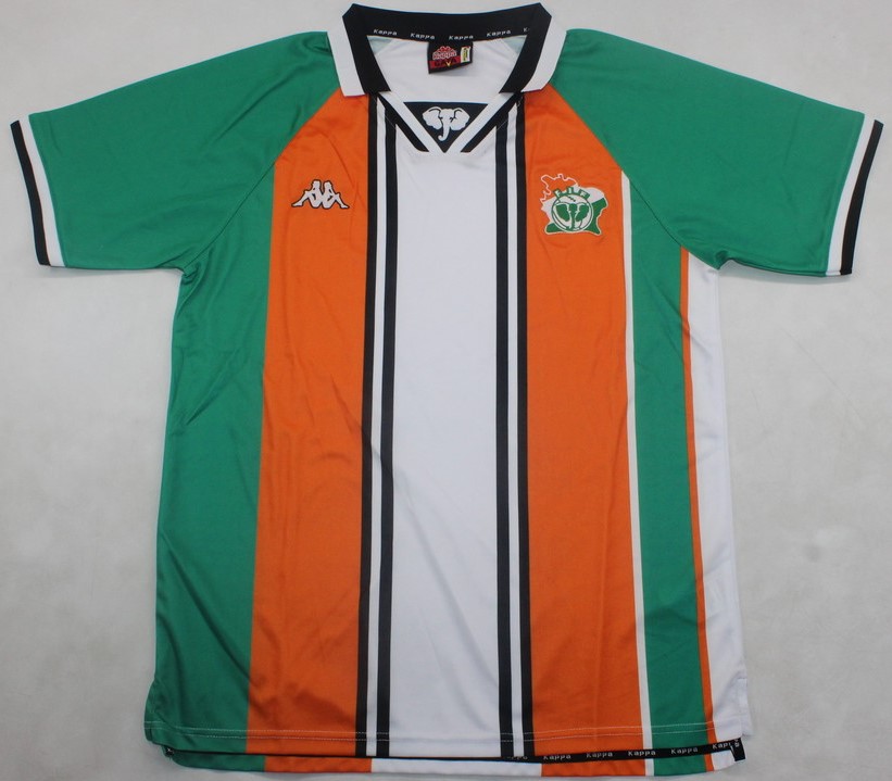 2001 Ivory Coast football jersey