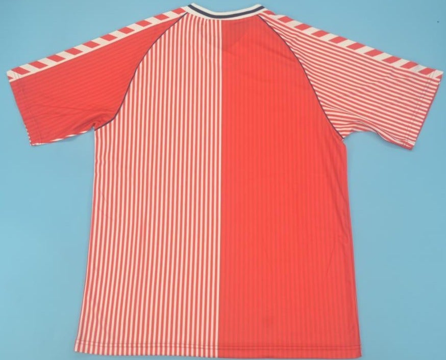 Denmark retro soccer jersey World Cup 1986