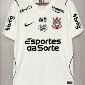 Corinthians Sao Paulo soccer jersey 2026-27