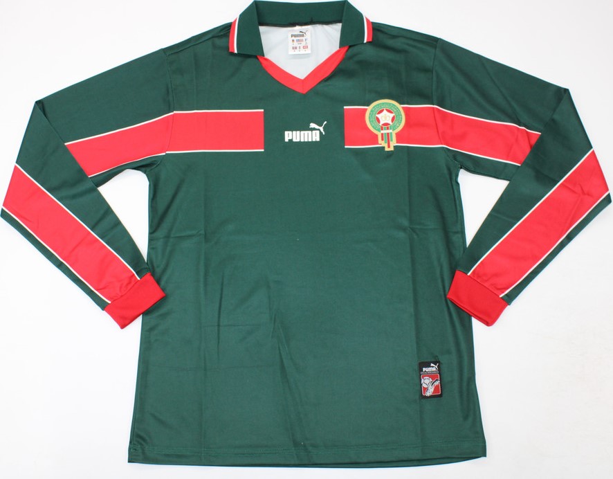 Best Morocco retro soccer jersey WC 1998