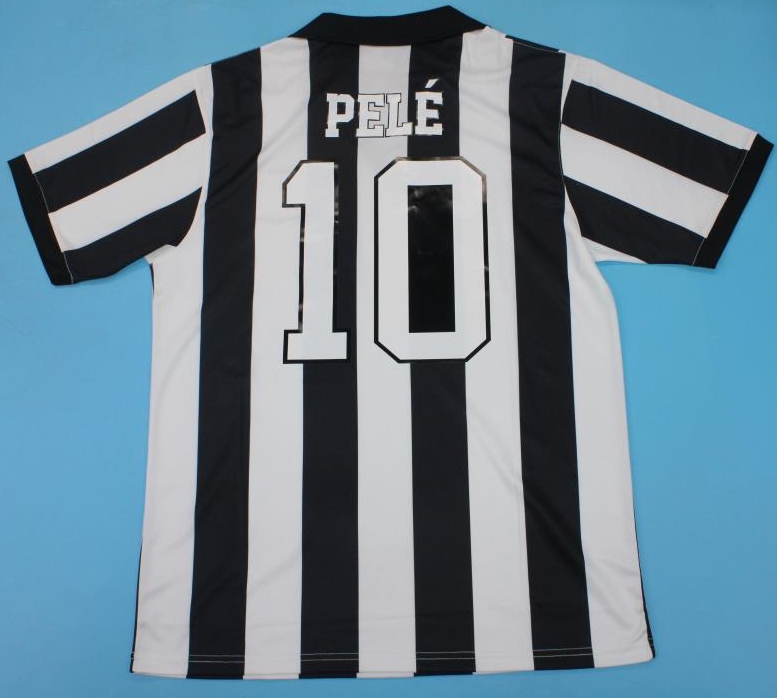 Santos FC retro soccer jersey 1957 - XXL, 10 PELE