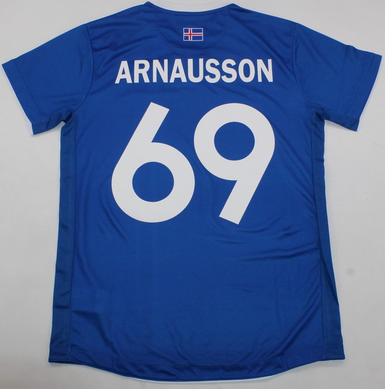 Iceland national team jersey Euro 2016 - S, 69 ARNAUSSON