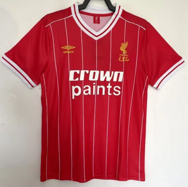 149eaa63 Liverpool FC retro soccer jersey 1984