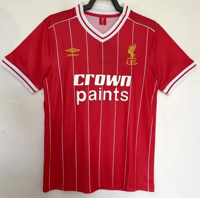 Liverpool FC retro soccer jersey 1984