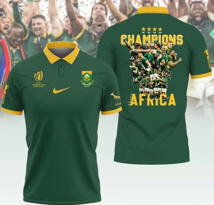 South Africa Springkoks commemorative rugby jersey WC 2023 - S