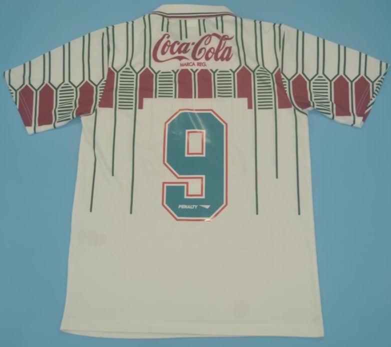 Fluminense FC 1992 retro soccer jersey - XL, Number 9