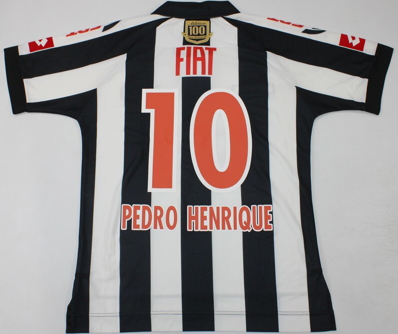 Atletico Mineiro jersey 2008 - S, 10 PEDRO HENRIQUE