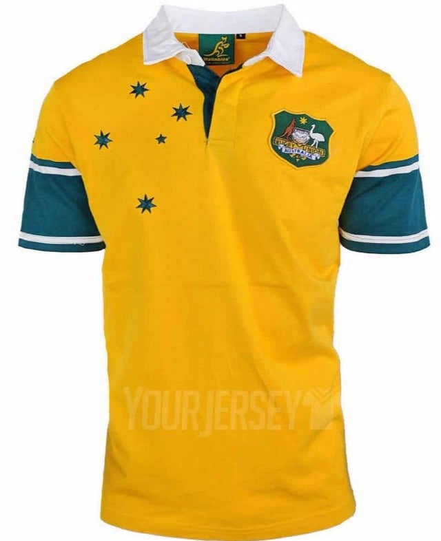 Maillot rugby vintage gris à lacets / Millésime Rugby