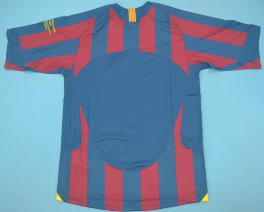 FC Barcelona retro soccer jersey CL 2006