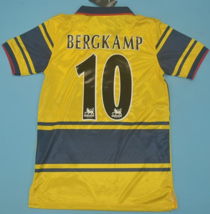 Arsenal away retro soccer jersey 1997-1998