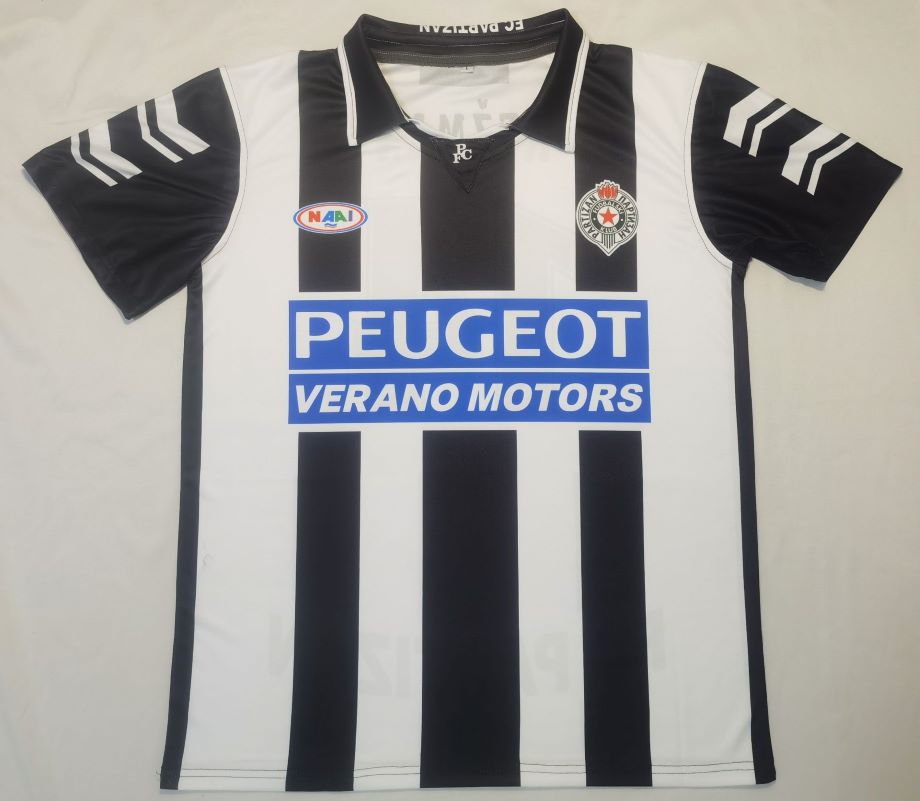 Partizan Belgrade 1999 2000 soccer jersey | Jaraguar