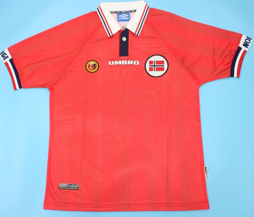 Norway retro football jersey WC 98 - S, No