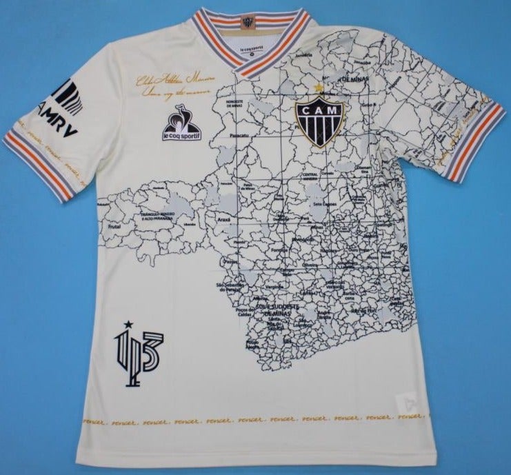 Great Atletico Mineiro 113 years commemorative soccer jersey