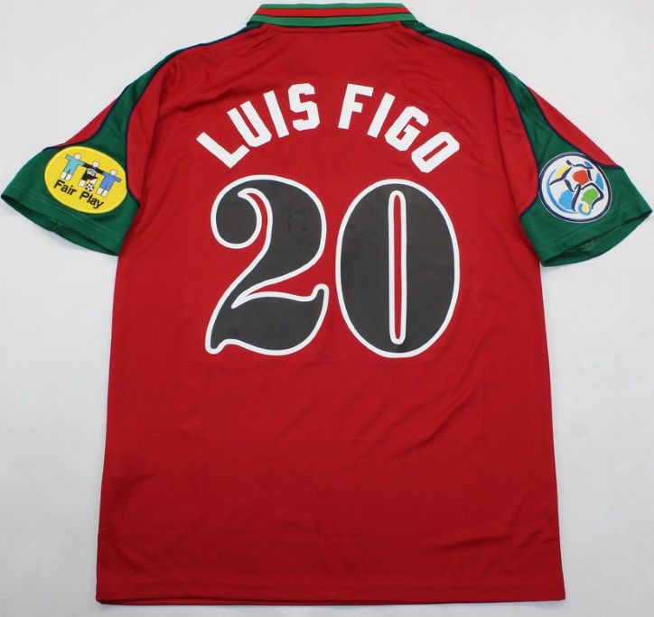 Portugal Euro 1996 Jersey | Retro White Away Shirt