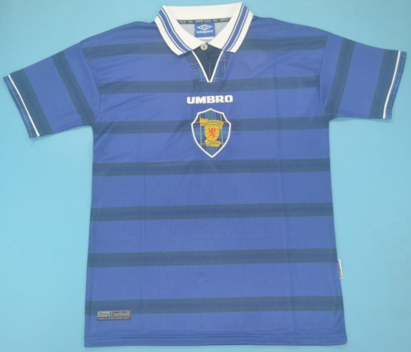 World Cup 1998 Scotland retro soccer jersey - S, No