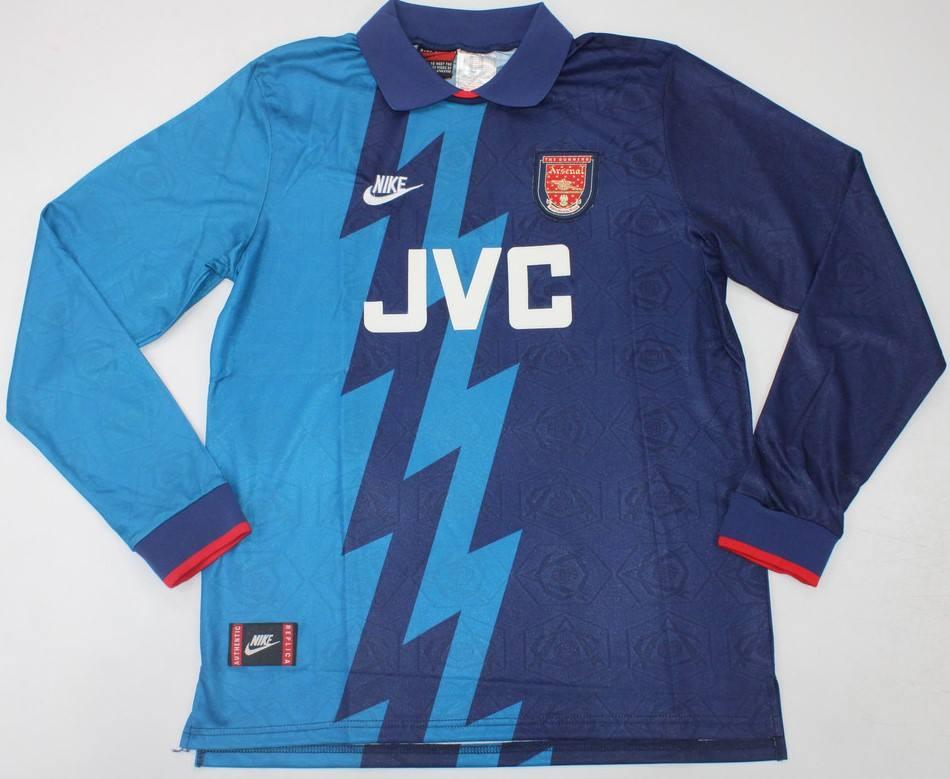 Arsenal retro soccer jersey 1995-1996