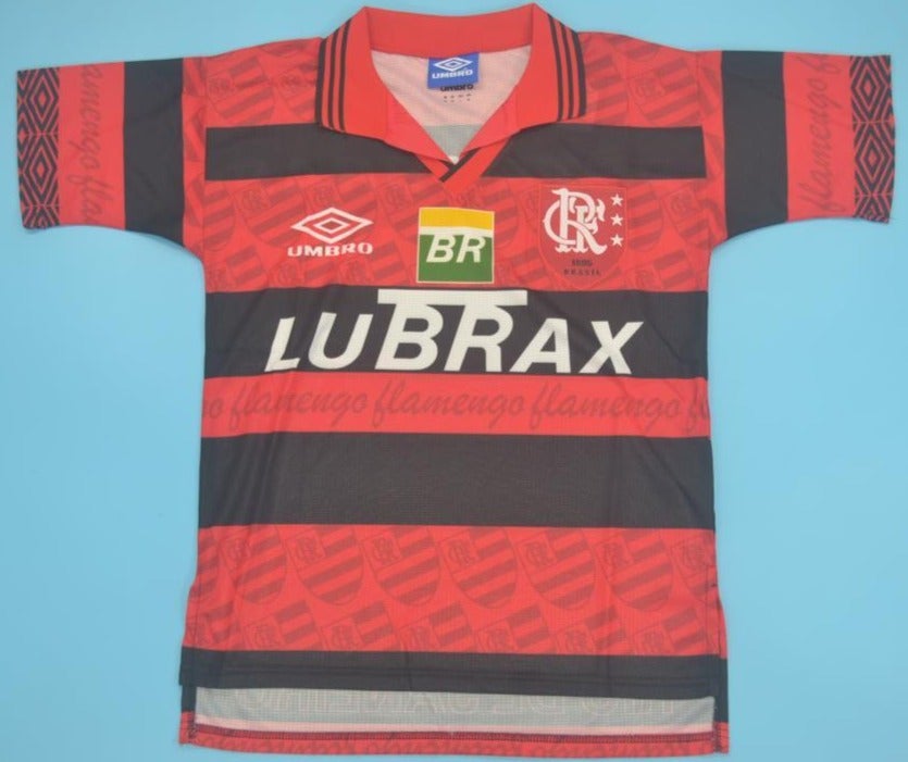 ウェア Flamengo Centenary Shirt 1995 Bebeto #7 1994-95 Flamengo Centenary Home Shirt - 7/10 - (L)