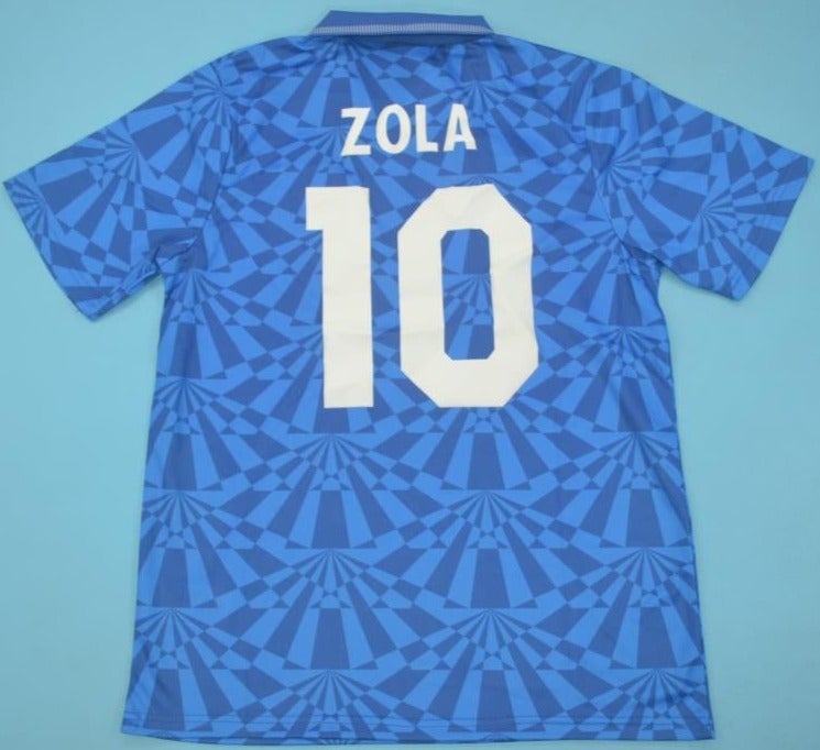 Napoli retro soccer jersey 1991-1992 - L, 10 ZOLA