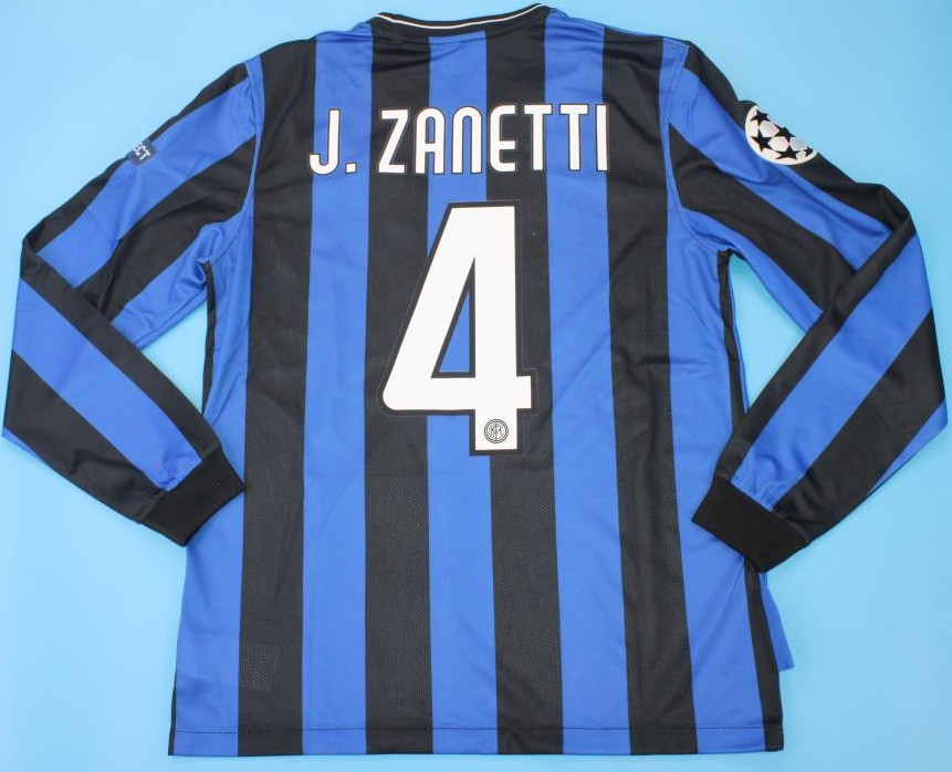 Inter Milan long sleeve jersey ECL 2010