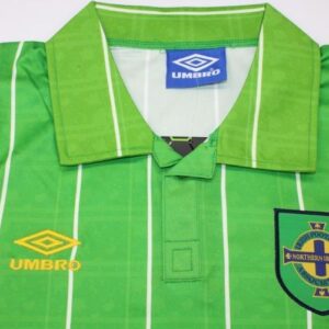 Northern Ireland 1992 Retro Football Jersey - Image 3