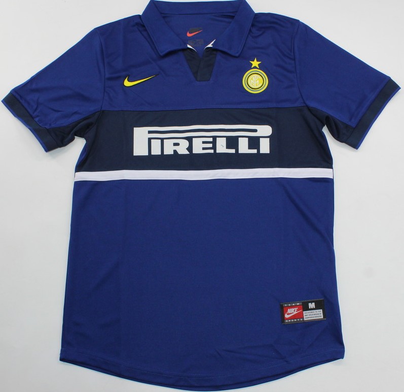 Retro Inter Milan soccer jersey 1998