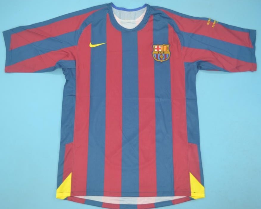 FC Barcelona retro soccer jersey CL 2006 – Official military