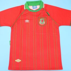Wales Home Football Jersey 1995