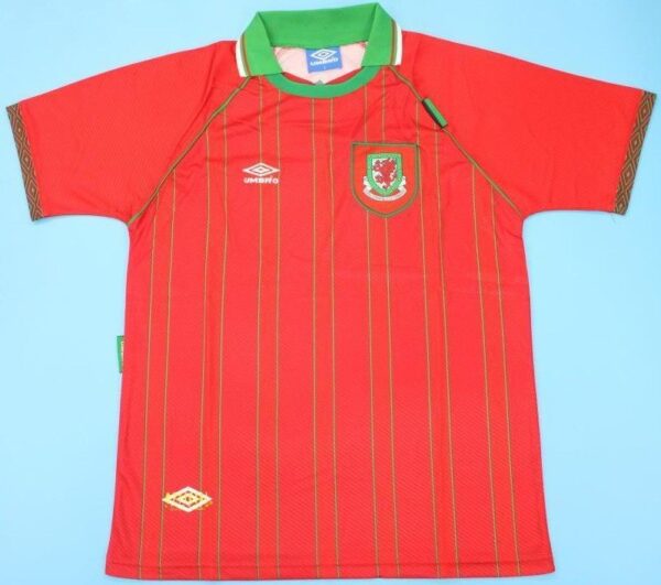 571a9c3c Wales Home Football Jersey 1995
