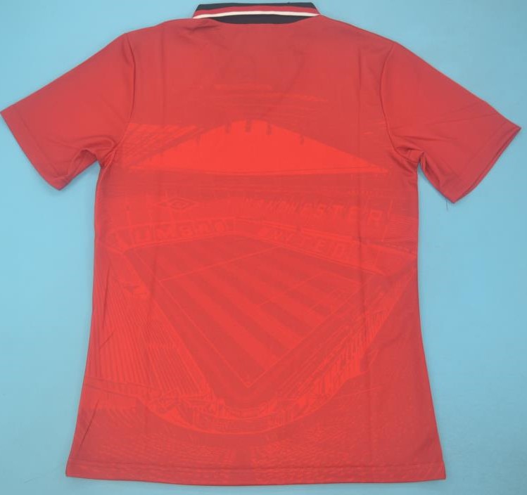 Manchester United retro soccer jersey 1995-96
