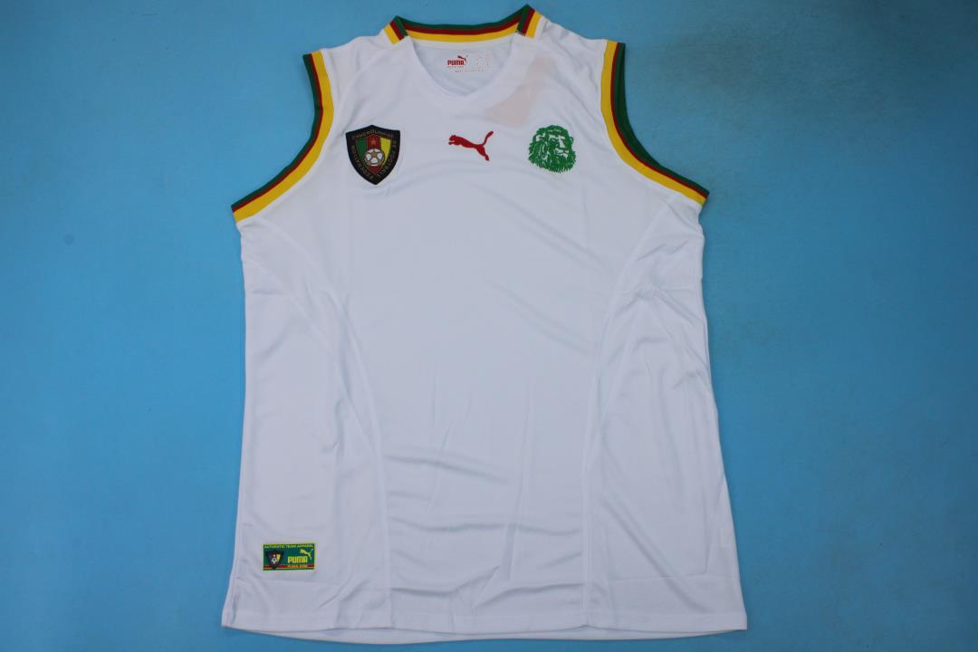 Sexy Cameroon retro soccer jersey world cup 2002 - XXL, AWAY