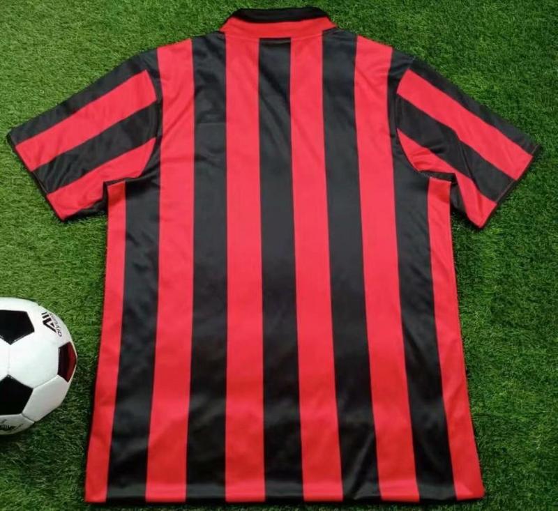 T-shirt Vintage AC Milan Calcio - Brigate Rossonere - European Tour 1988/89 - Neuf