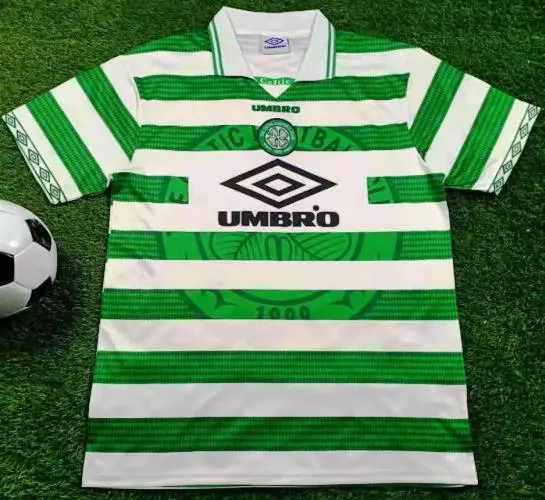 Best Celtic Glasgow retro soccer jersey 97-98
