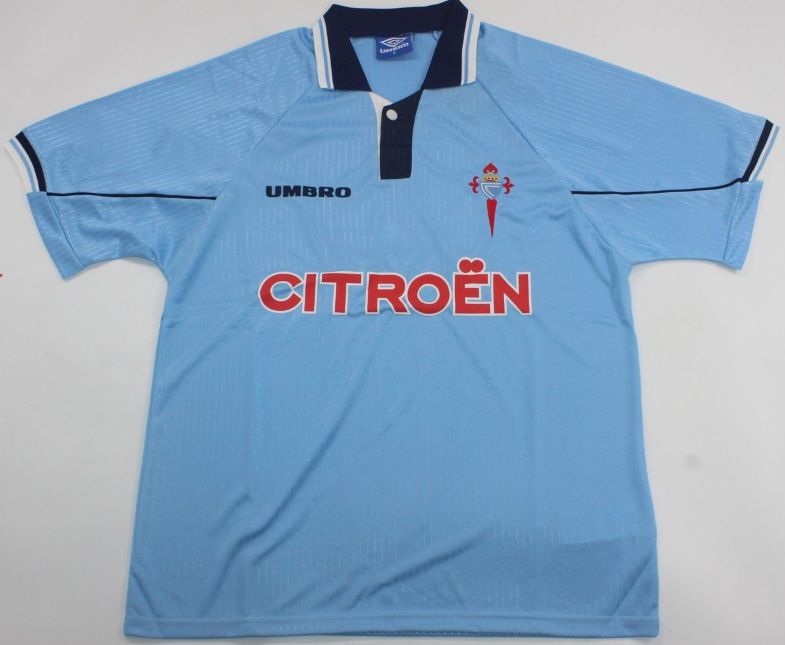 Camiseta Retro Celta de Vigo 1997-1998 Negro Segunda Equipacion