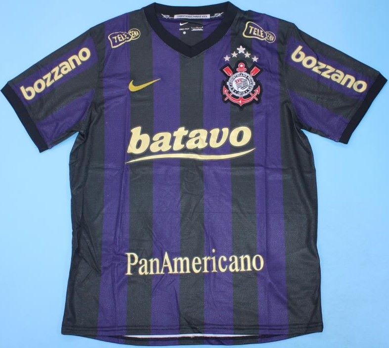 Corinthians retro soccer jersey 2010